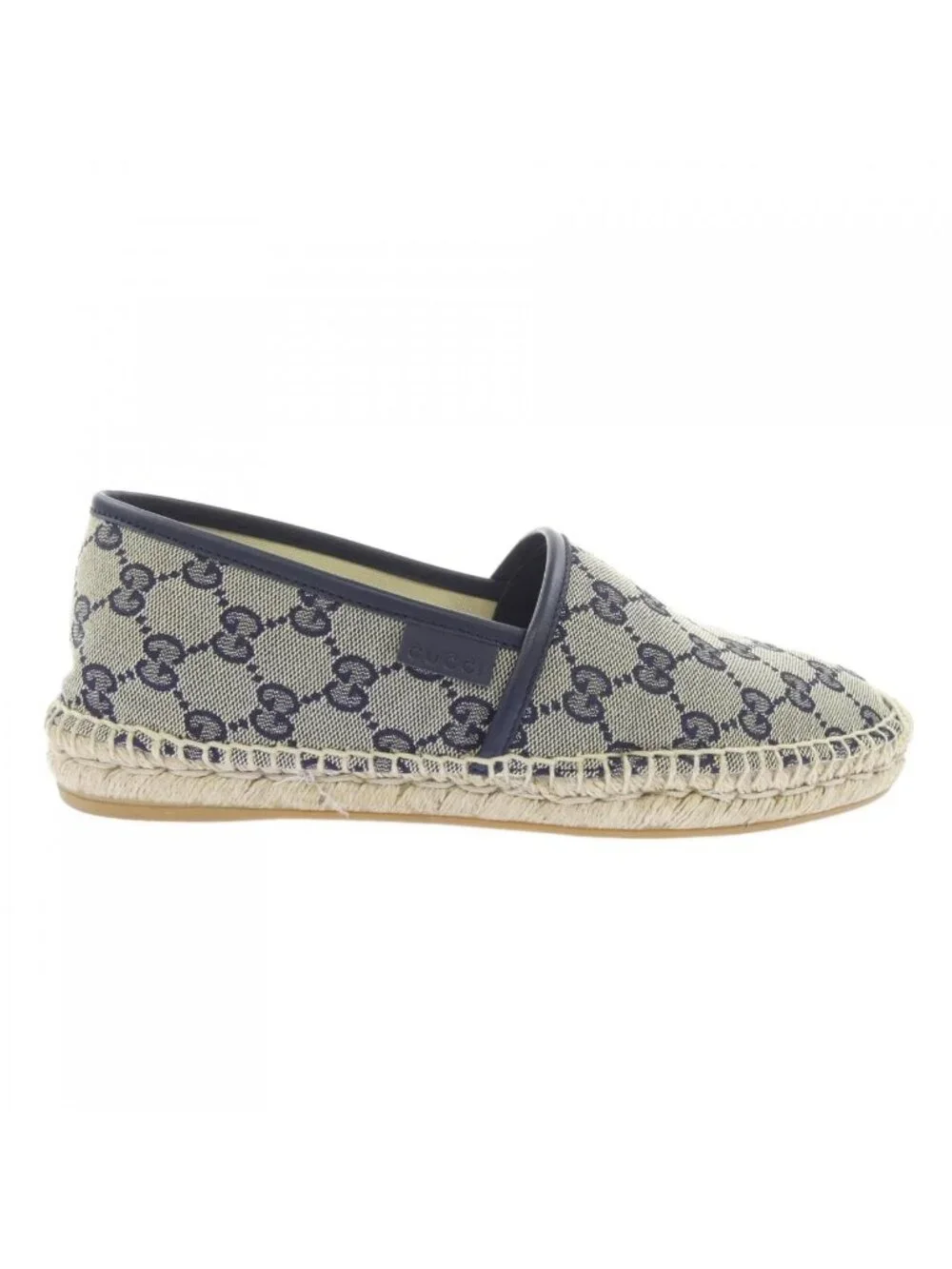Gucci Flat Sneakers Navy